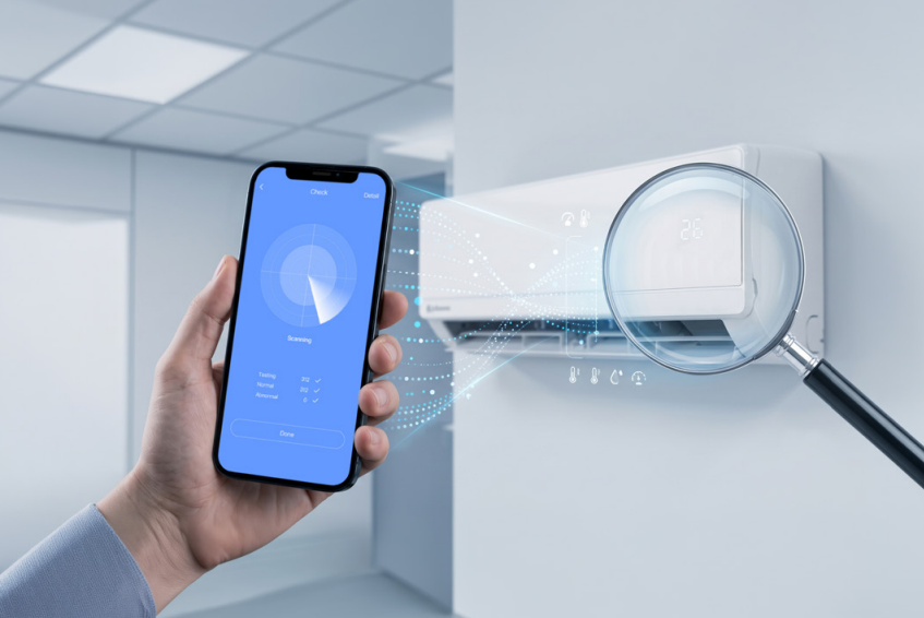 Autodiagnóstico desde la aplicación El autodiagnóstico permite detectar y mostrar diferentes errores para facilitar la identificación de posibles incidencias. La aplicación móvil puede ayudar a consultar esta información, simplificando tanto la comunicación con el servicio técnico como la localización del problema. Modo Ingeniería El Modo Ingeniería permite consultar y controlar determinados parámetros del equipo desde el propio mando. Esta prestación resulta especialmente útil durante tareas profesionales de comprobación, instalación y mantenimiento.